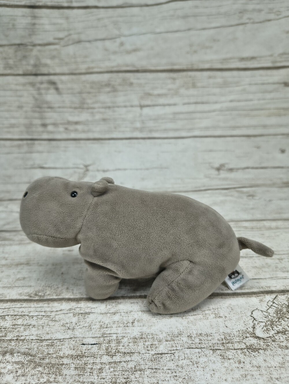 Jellycat Mellow Mallow Hippo Small Rare HTF Retired